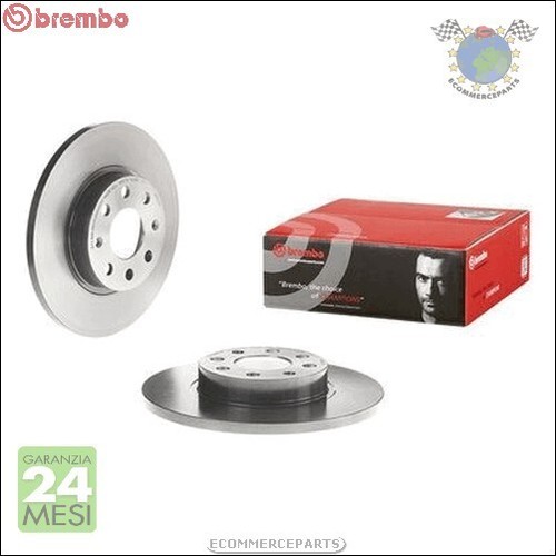 Kit coppia dischi freno - dischi, brembo