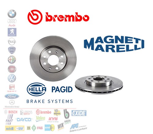 Coppia kit dischi freno - coppia,
