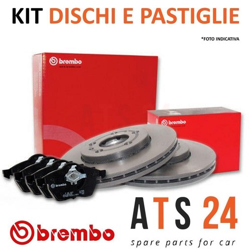 Kit dischi freno pastiglie - dischi,