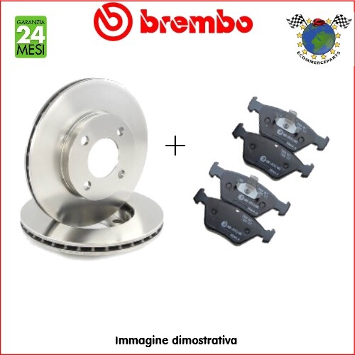 Kit dischi pastiglie freno - pastiglie,